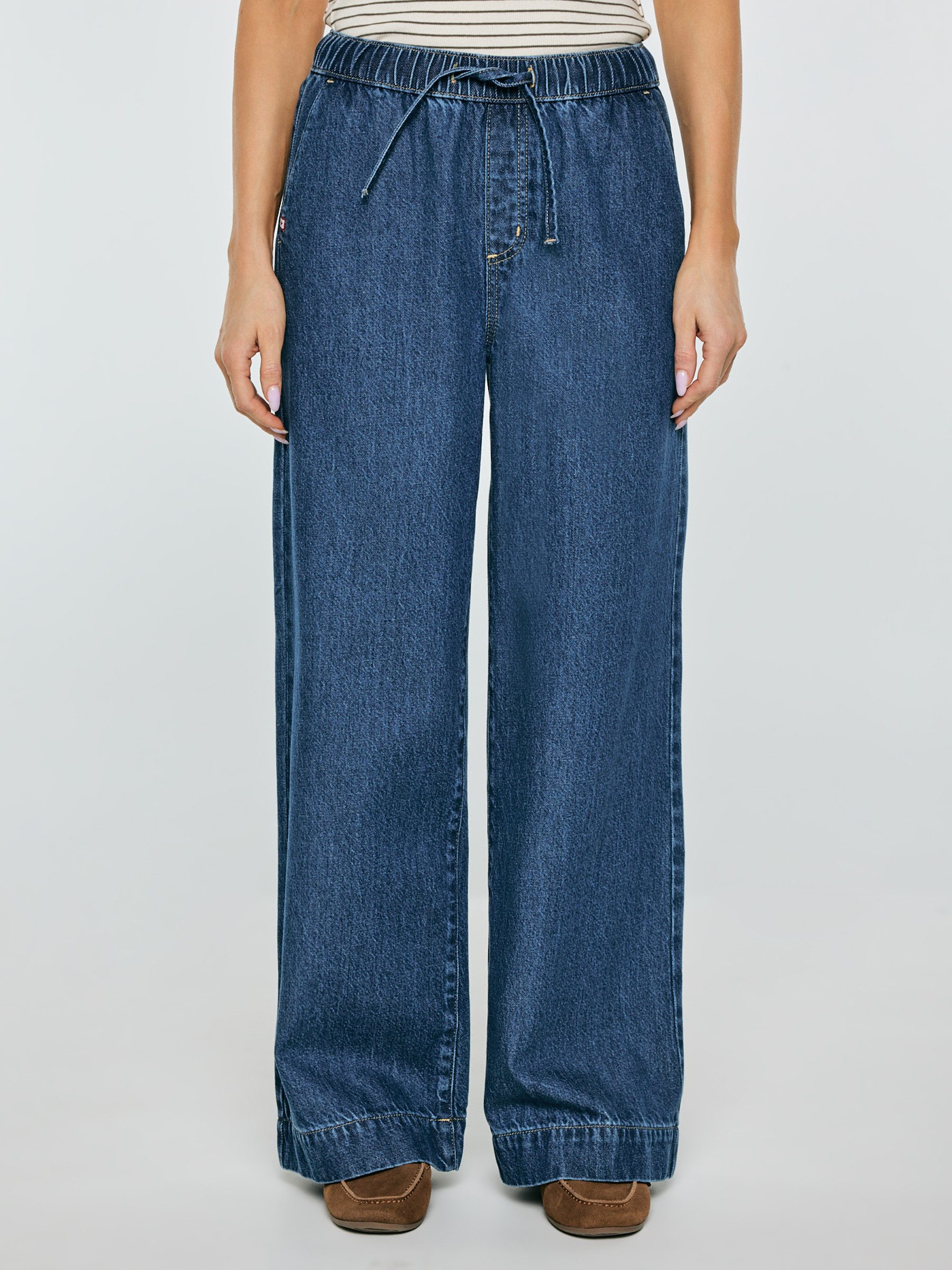 BIG STAR Weite Jeans SUZIE hohe Leibhöhe