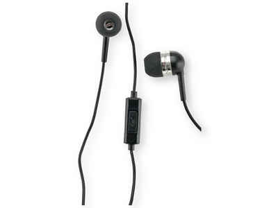 Grundig GRUNDIG In-Ear Kopfhörer schwarz, mit Mikrofon Kopfhörer