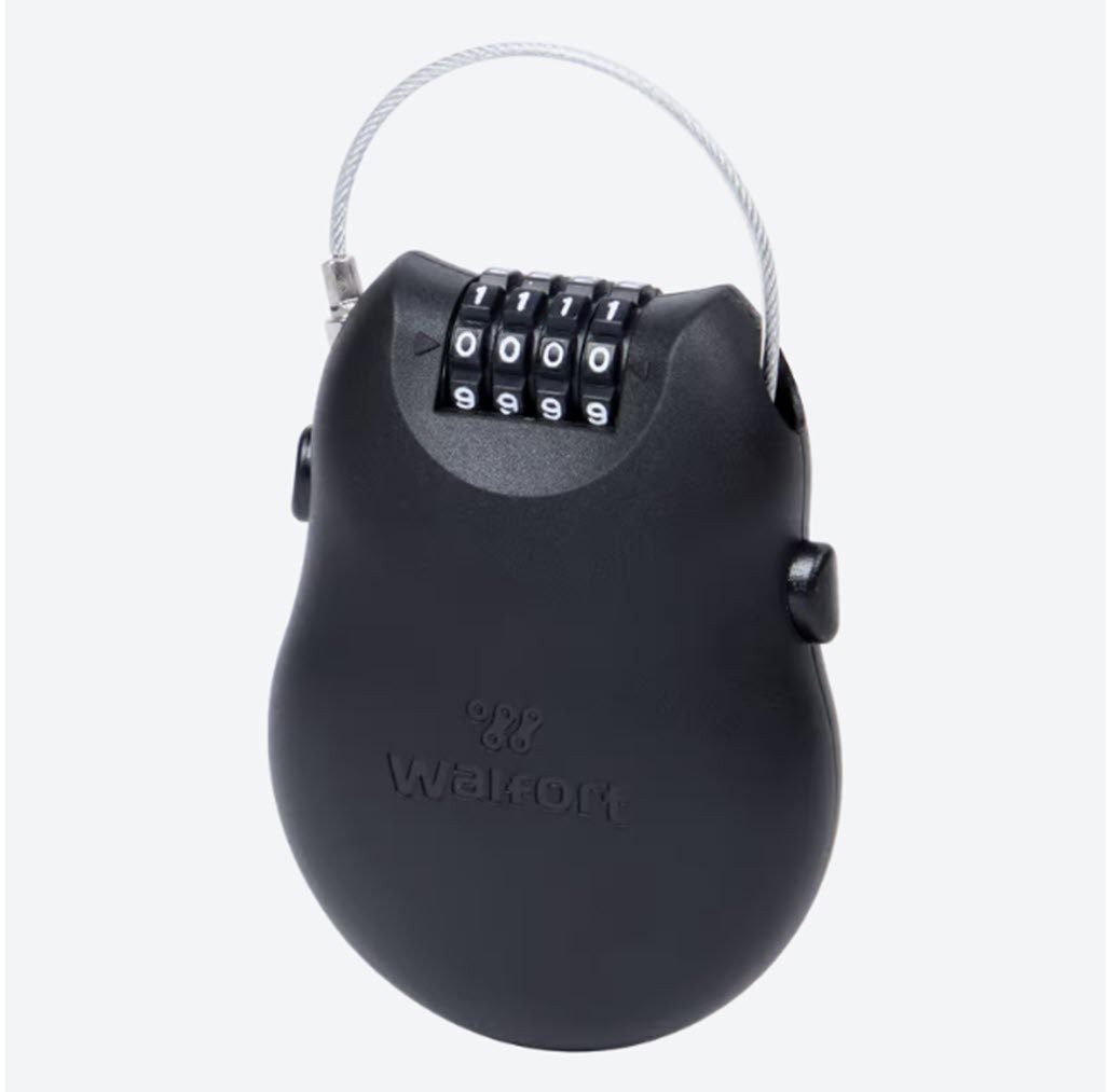 Walfort Seilschloss Kombinations-Kabelschloss Zahlenschloss