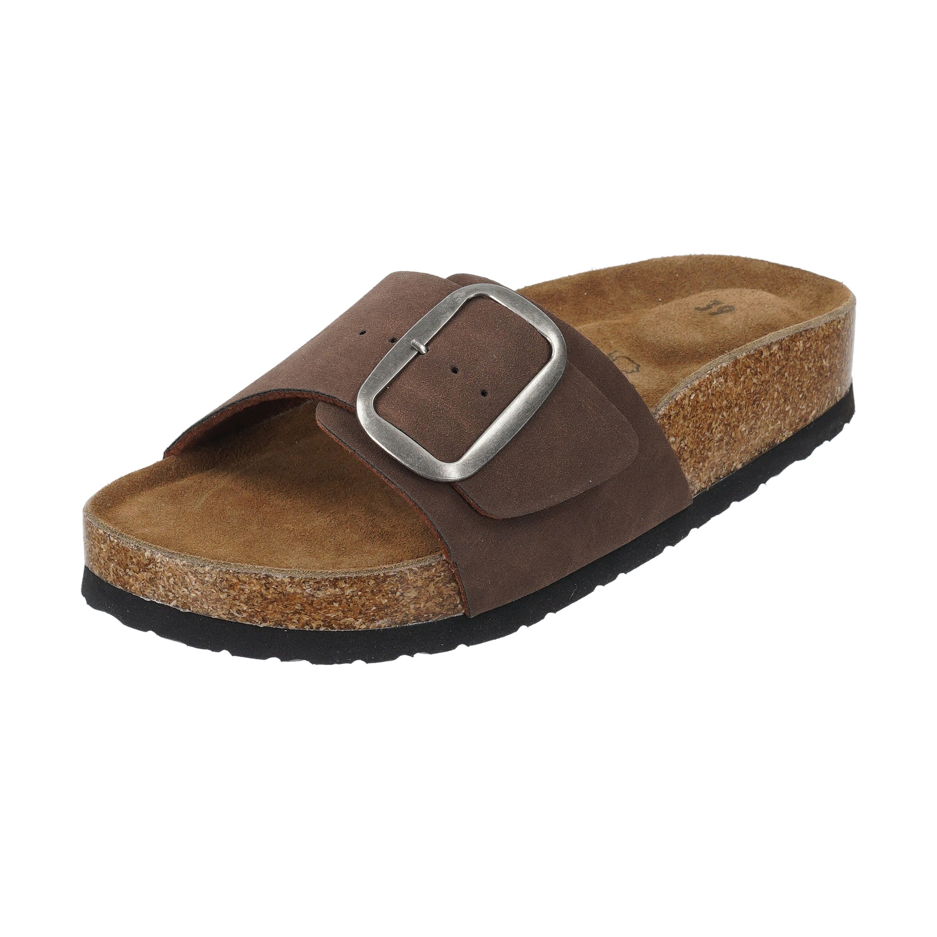 Biosoft Comfort & Easy Walk Onestrap dunkelbraun 39 Sandale