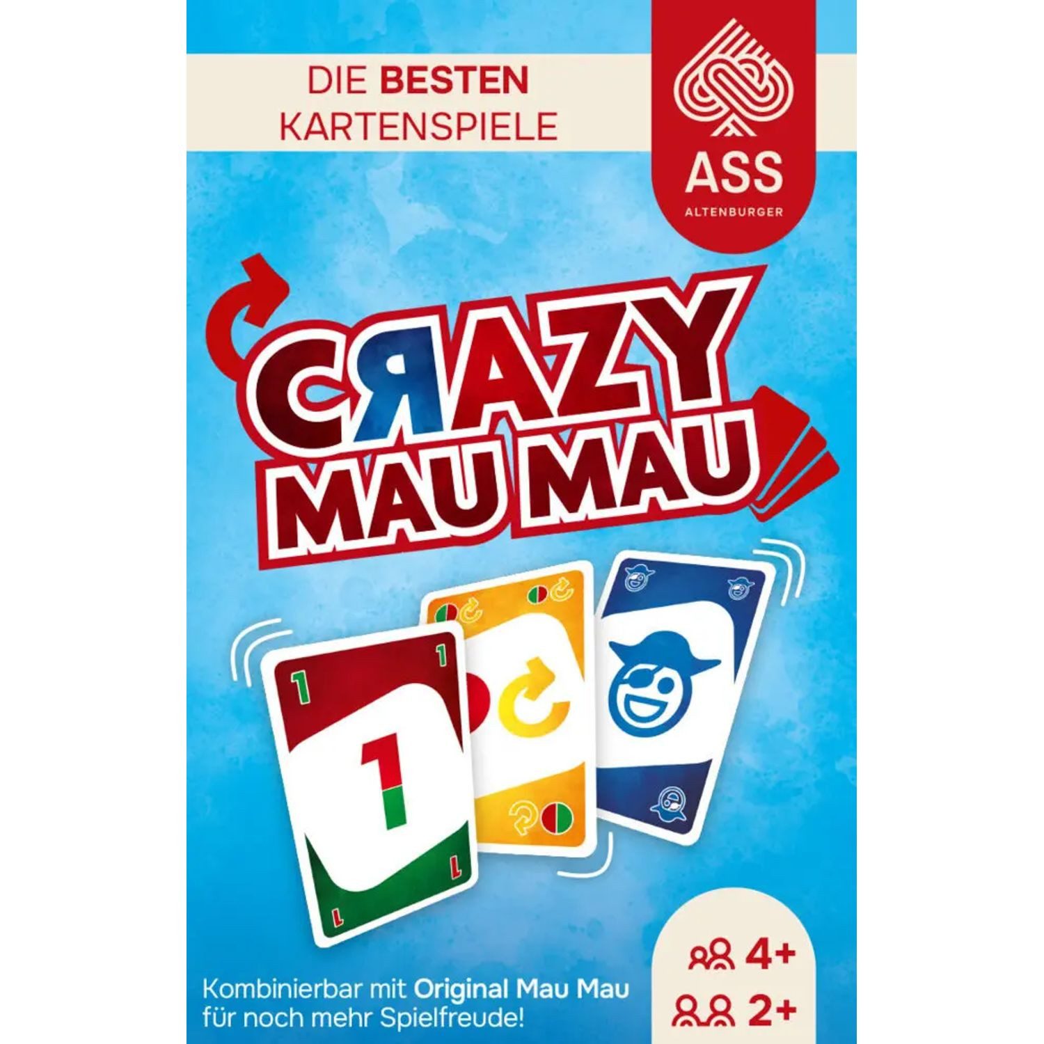 Cartamundi Spiel Crazy Mau Mau