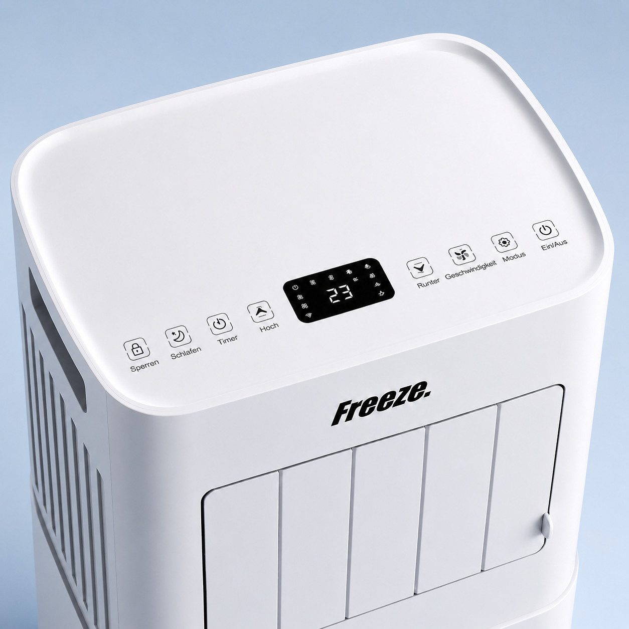 Freeze. Klimagerät nine 9000BTU mobile Klimaanlage – Bild 5 von 5