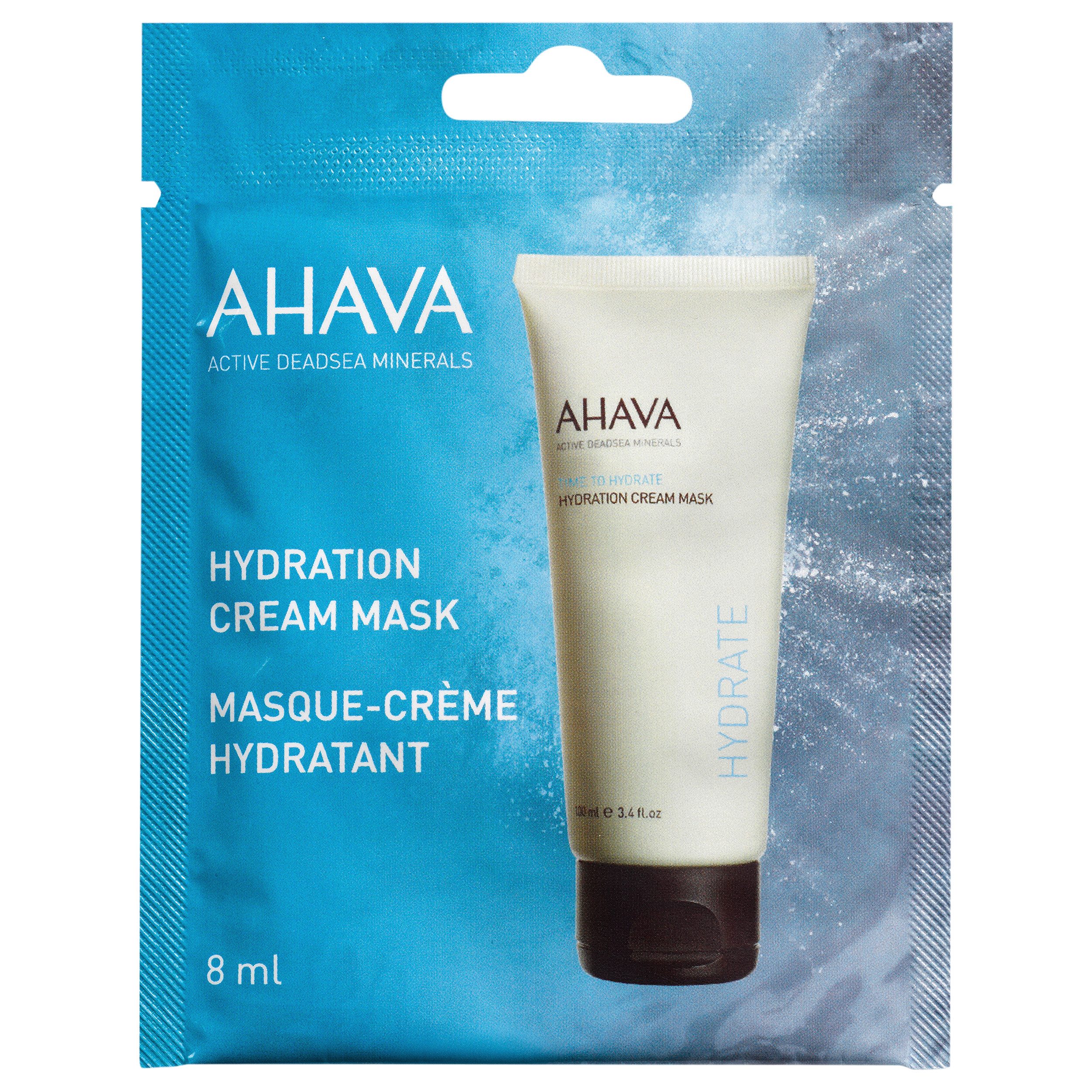 AHAVA Gesichtsmaske HYDRATION CREAM MASK SACHET, für normale Haut, mit cremiger Textur, feuchtigkeitsspendend