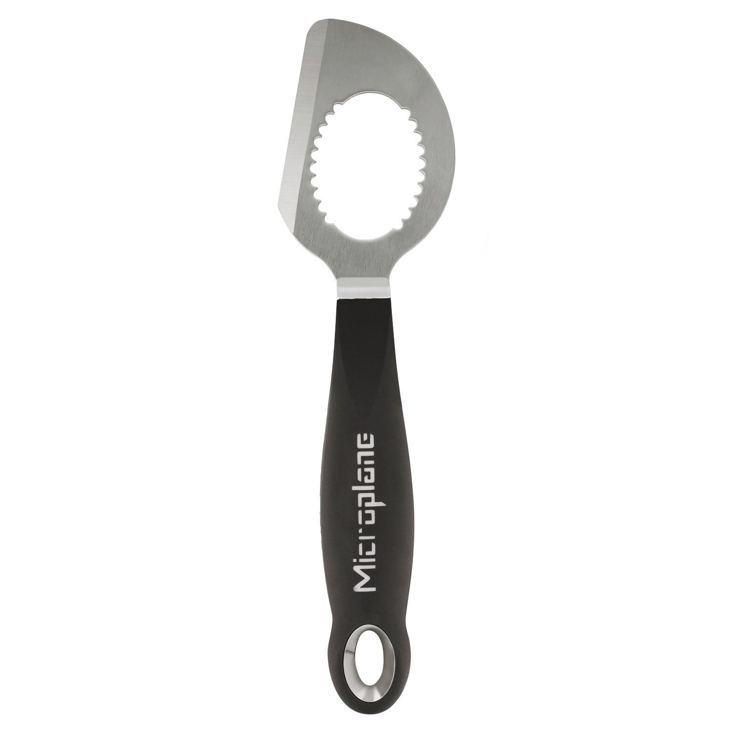 Microplane Gemüse-Scheibenschneider Avocado-Schneider SPECIALTY, L 18 cm, Schwarz, (1-tlg)