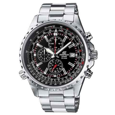 CASIO EDIFICE Chronograph EF-527D-1AVEF, Quarzuhr, Armbanduhr, Herrenuhr, Stoppfunktion, bis 10 bar wasserdicht