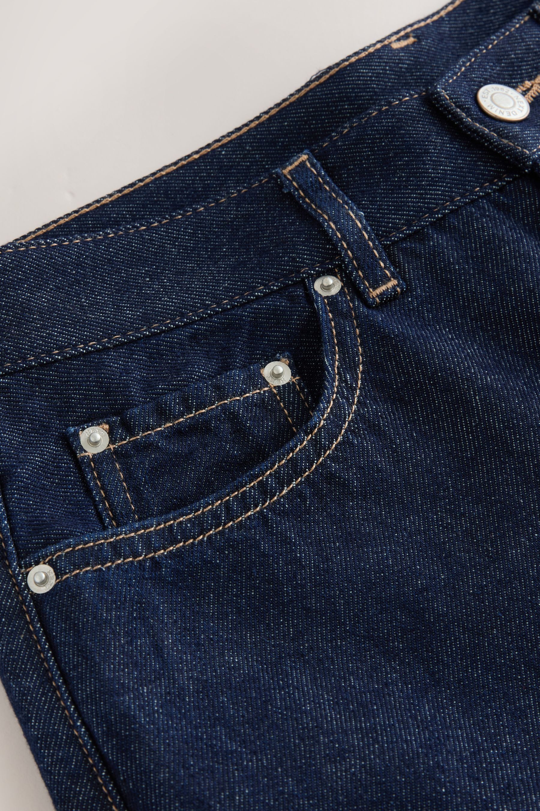 Next Weite Jeans Palazzo-Hochbundjeans mit weitem Bein (1-tlg)