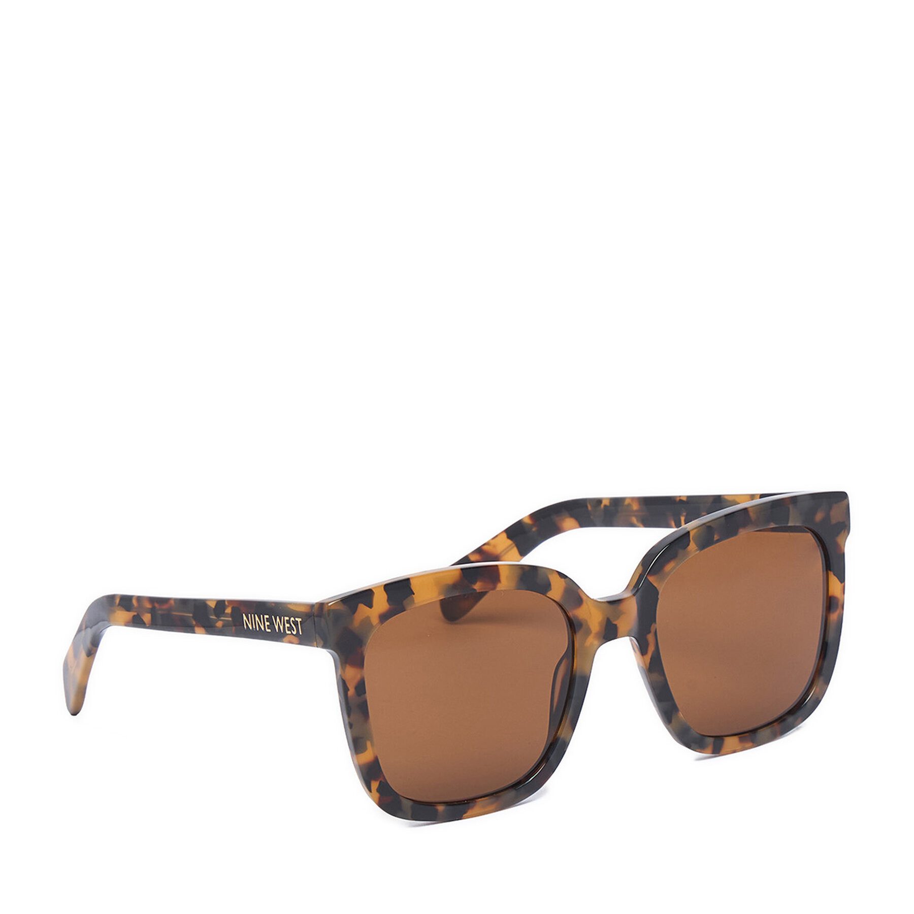 Nine West Sonnenbrille Braune Damen-Sonnenbrille von Nine West