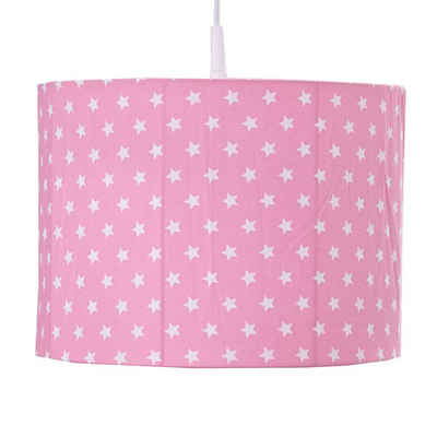 Bink Bedding Pendelleuchte Pendellampe kleine Sterne rosa