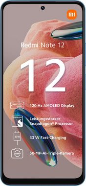 Xiaomi Redmi Note 12 4GB+128GB Smartphone (16,94 cm/6,67 Zoll, 128 GB Speicherplatz, 50 MP Kamera)