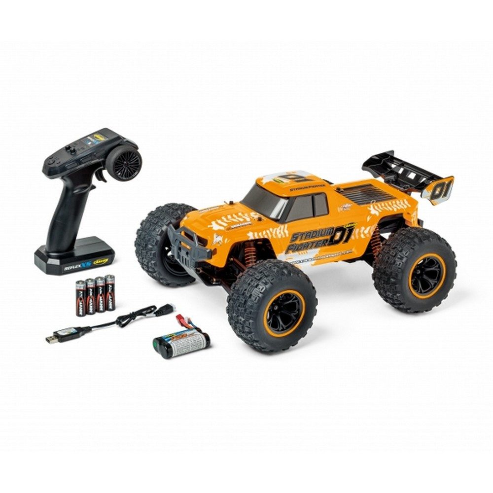 Modellbausatz Carson 404253 1:10 XS Stadium Fighter 100% RTR orange