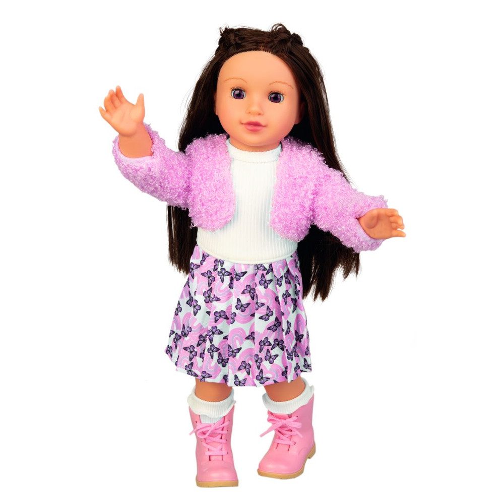 Besttoy Babypuppe Besttoy - Stehpuppe - brünett - ca. 45 cm günstig online kaufen