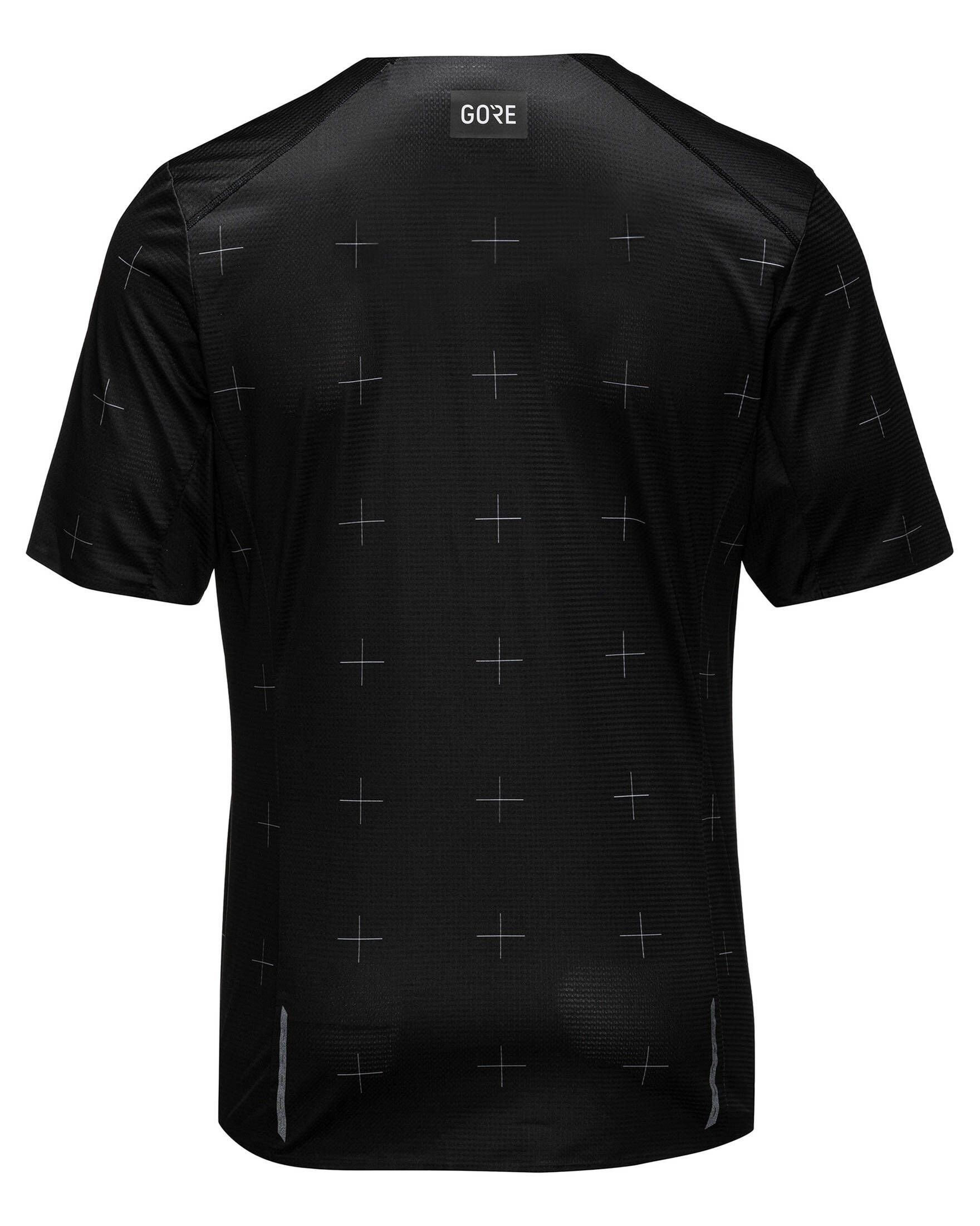 DAILY Kurzarm Herren Laufshirt GORE® Laufshirt TEE Wear CONTEST (1-tlg) Black