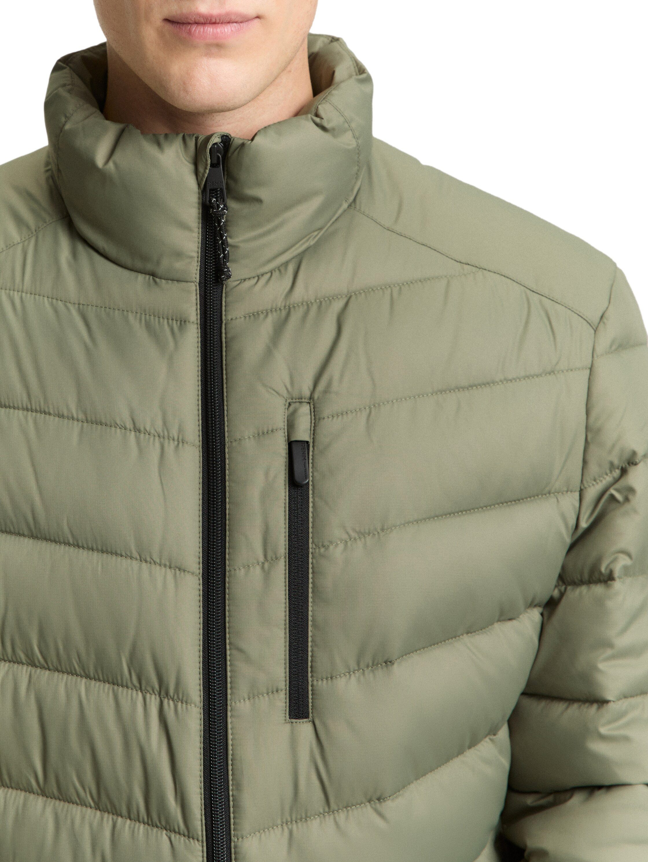 TOM TAILOR Denim Steppjacke mit Stehkragen