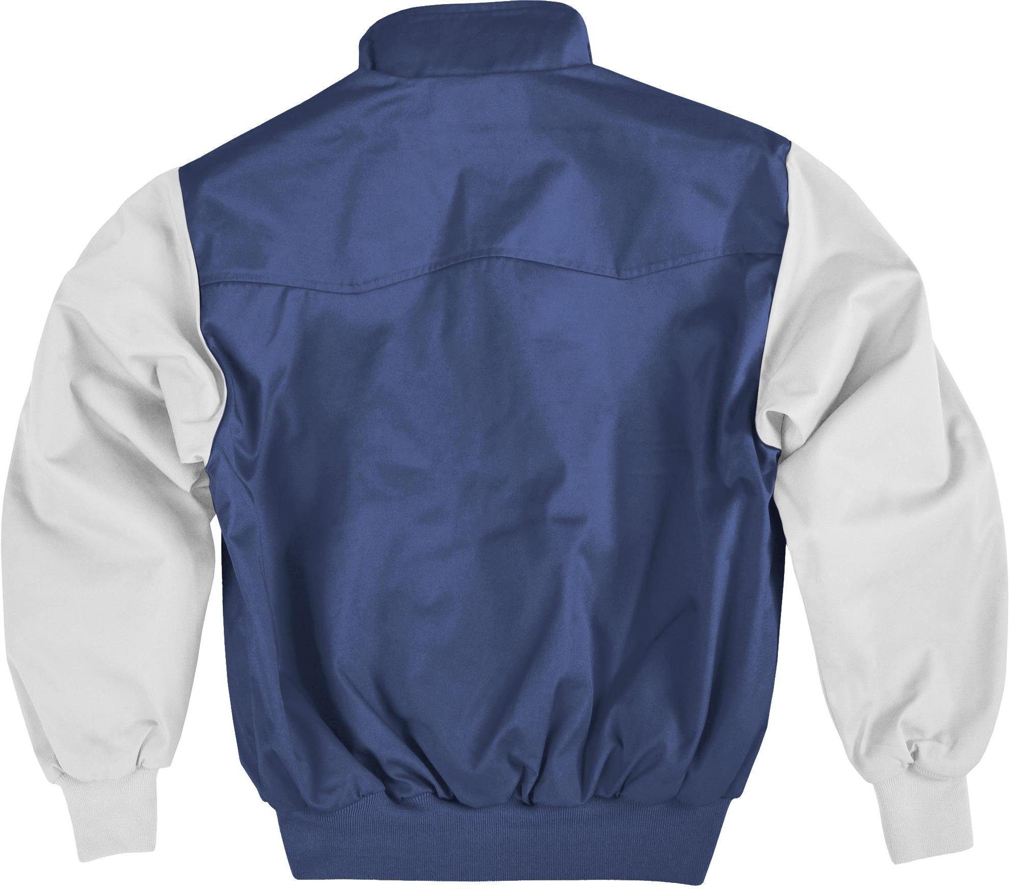 normani Blouson Harrington Jacke Gefütterte Winterjacke mit Karomuster Blou günstig online kaufen