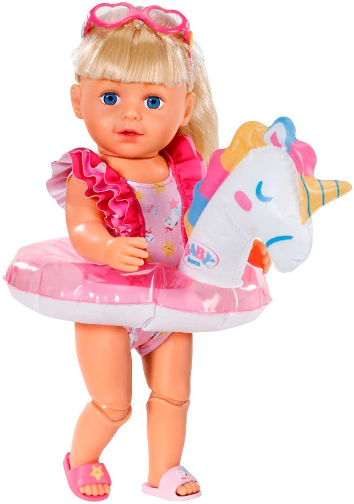 Baby Born Puppenkleidung Schwimm-Set Einhorn 43 cm (Set) günstig online kaufen