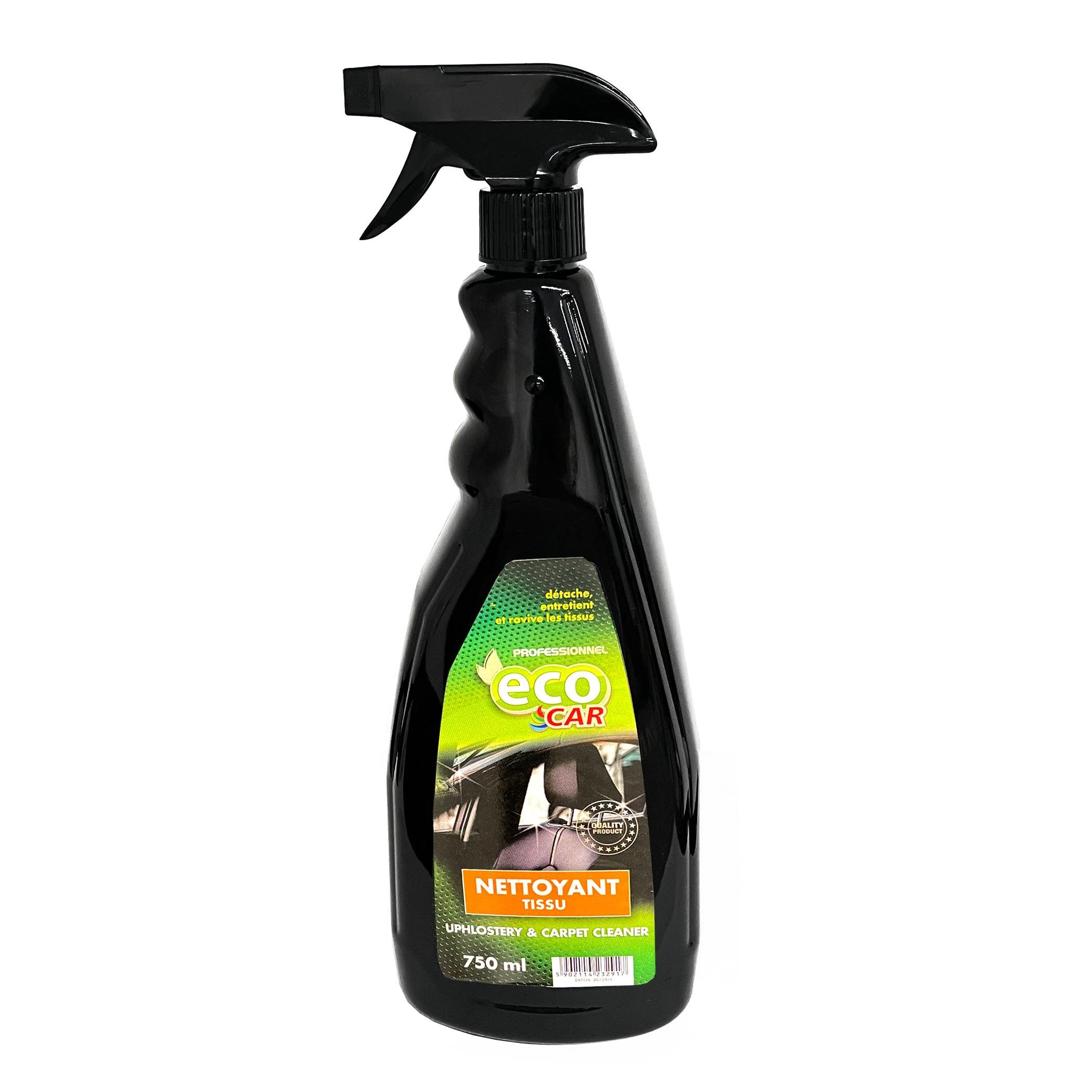 eco 750ml Reifenreiniger car Textilreiniger Teppichreiniger Reifenglanz, Set Kunststoffreiniger Polsterreiniger Reiniger KFZ Reiniger je Felgenreiniger Cockpit Felgenbürste (6-tlg),