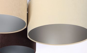 ONZENO Deckenleuchte Trio Pure Excellent 1 75x34x34 cm, einzigartiges Design und hochwertige Lampe
