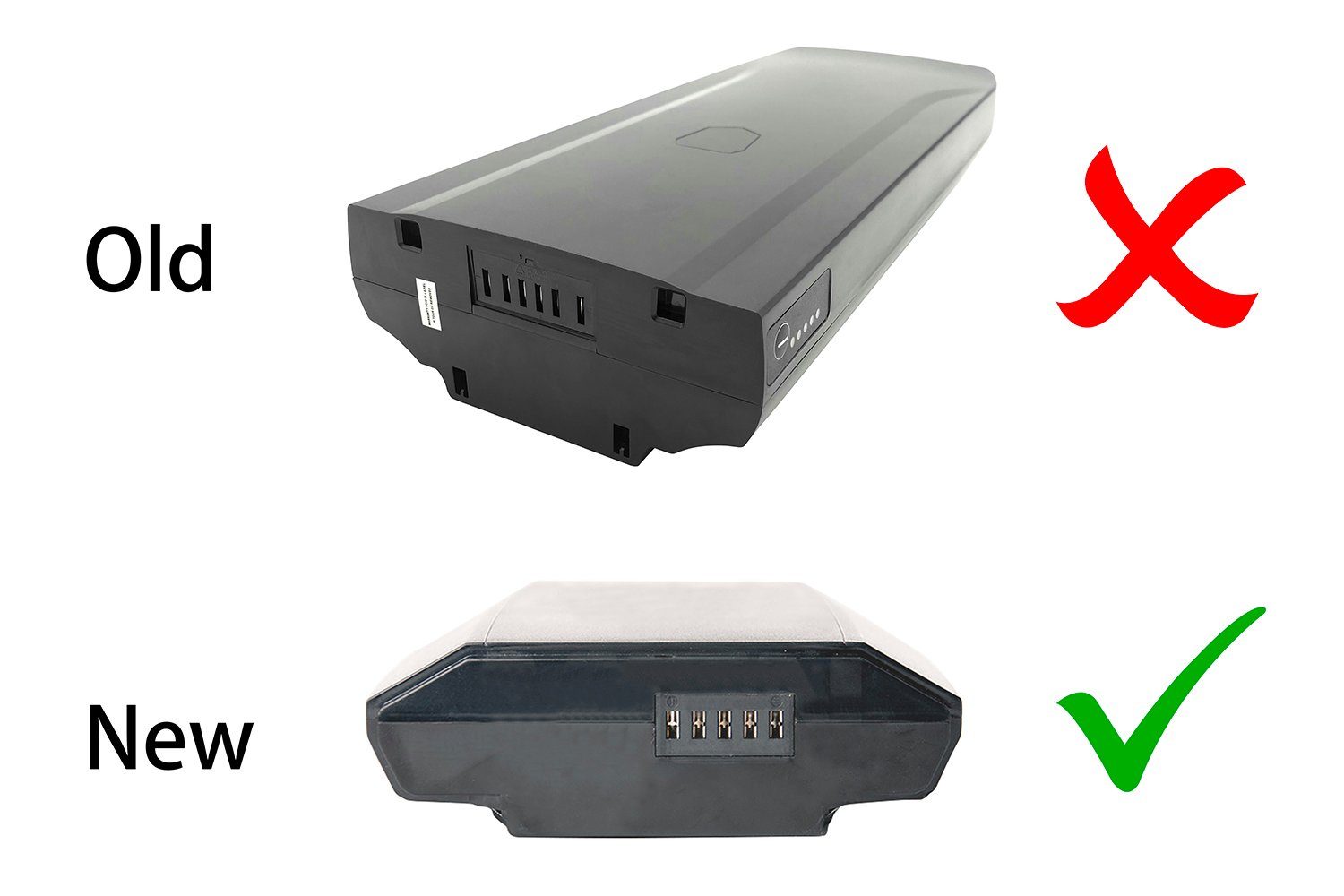 PowerSmart YJ1451005 YJ1451004 E-Bike Akku Greenway YJ145 Electric Bike Battery Lithium-ion (Li-ion) 14500 mAh (36 V) – Bild 5 von 5