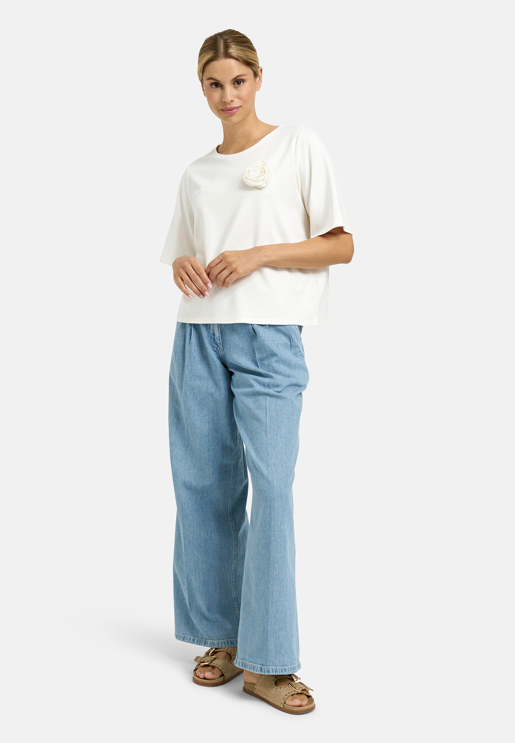 Milano Italy Sweater mit Elasthan-Anteil