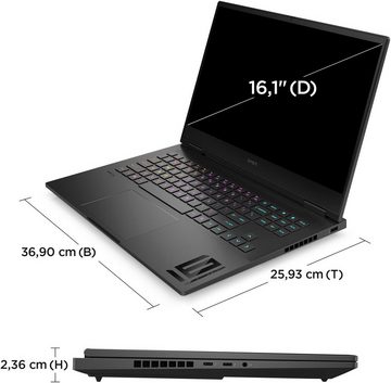HP 16-wf1286ng Gaming-Notebook (40,89 cm/16,1 Zoll, Intel Core i9 14900HX, GeForce RTX 4080, 1000 GB SSD)