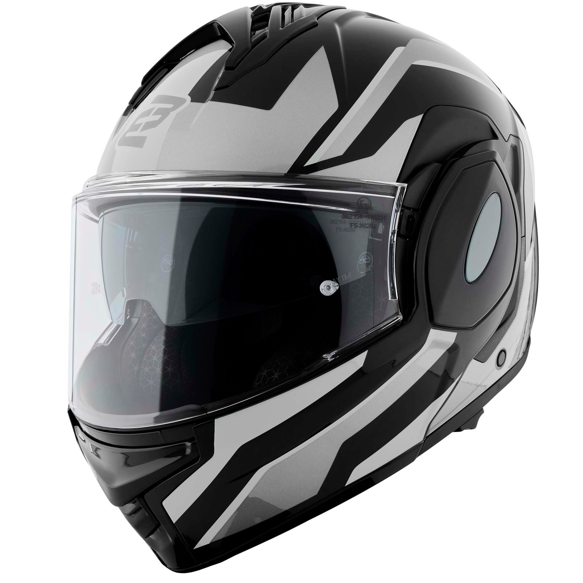 Bogotto Motorradhelm FS-X600 Vyda Klapphelm, vorbereitet für Kommunikationssystem,geeignet für Brillenträger,v
