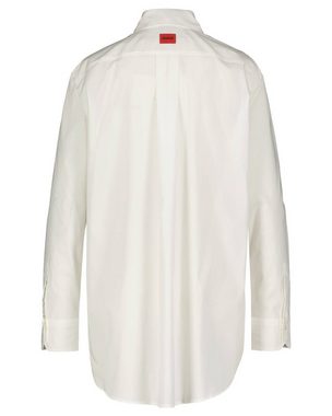 HUGO Klassische Bluse Damen Bluse THE BOYFRIEND SHIRT Oversize Fit (1-tlg)