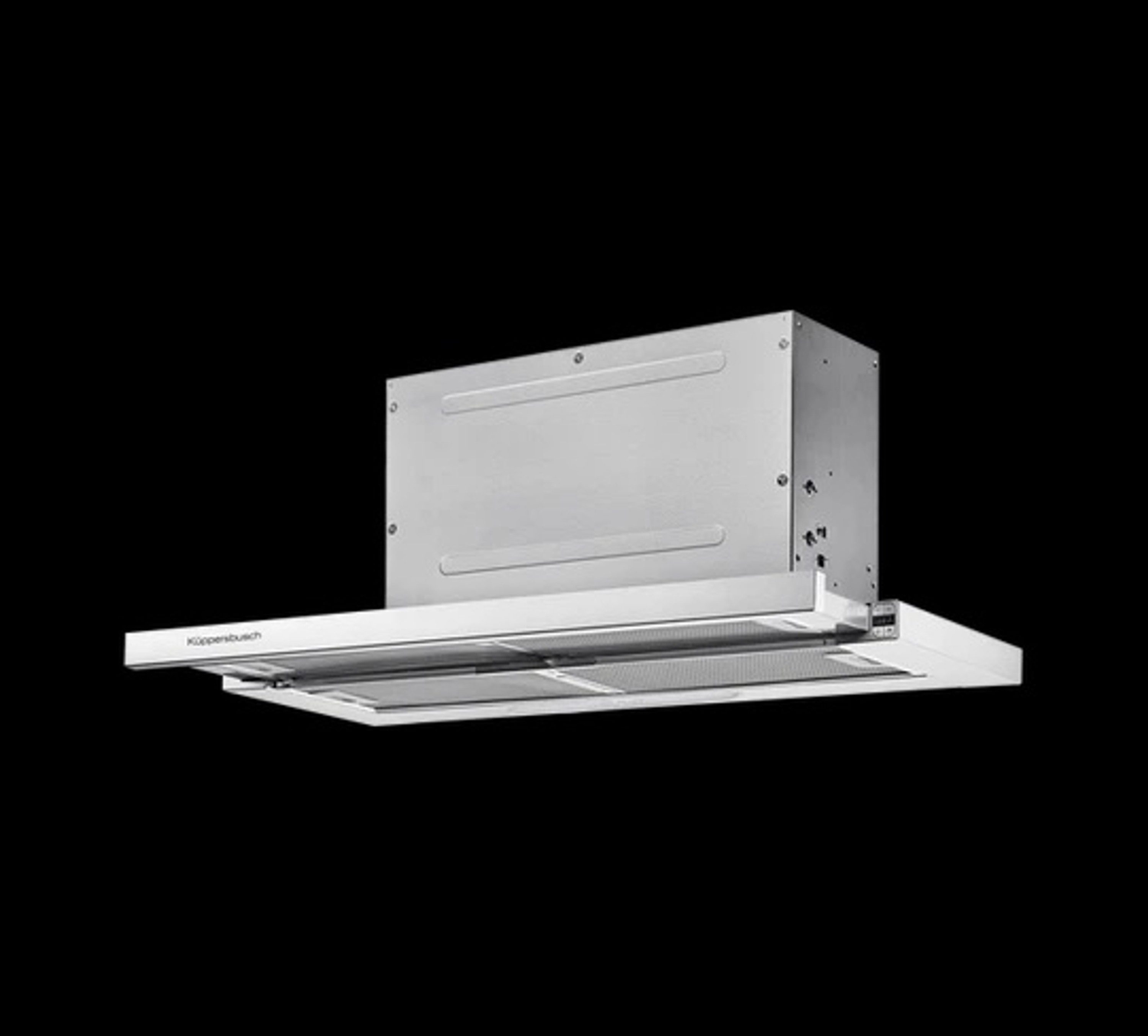 Küppersbusch Zwischenbauhaube DEF9550.0E Serie K-series.5 DEF9550.0E, LED-Anzeige, Bedienung seitlich, Filtersättigungsanzeige