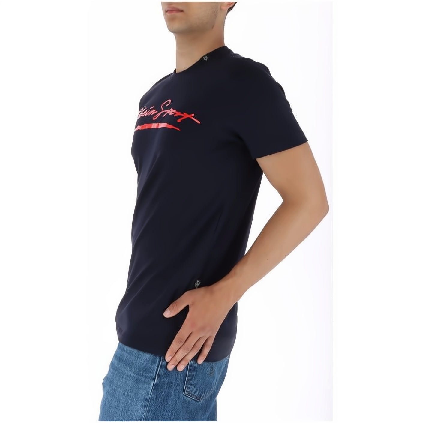 PLEIN SPORT T-Shirt ROUND NECK Look, vielfältige Tragekomfort, Stylischer Farbauswahl hoher