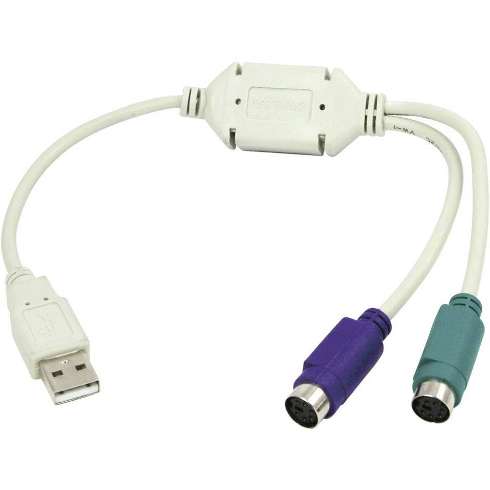 USB 1.1 auf PS/2 Adapter Kabel USB-Adapter