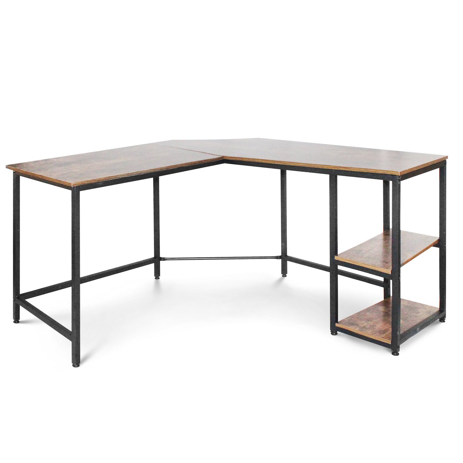 MIADOMODO Schreibtisch Eckschreibtisch Bürotisch PC Computertisch günstig online kaufen