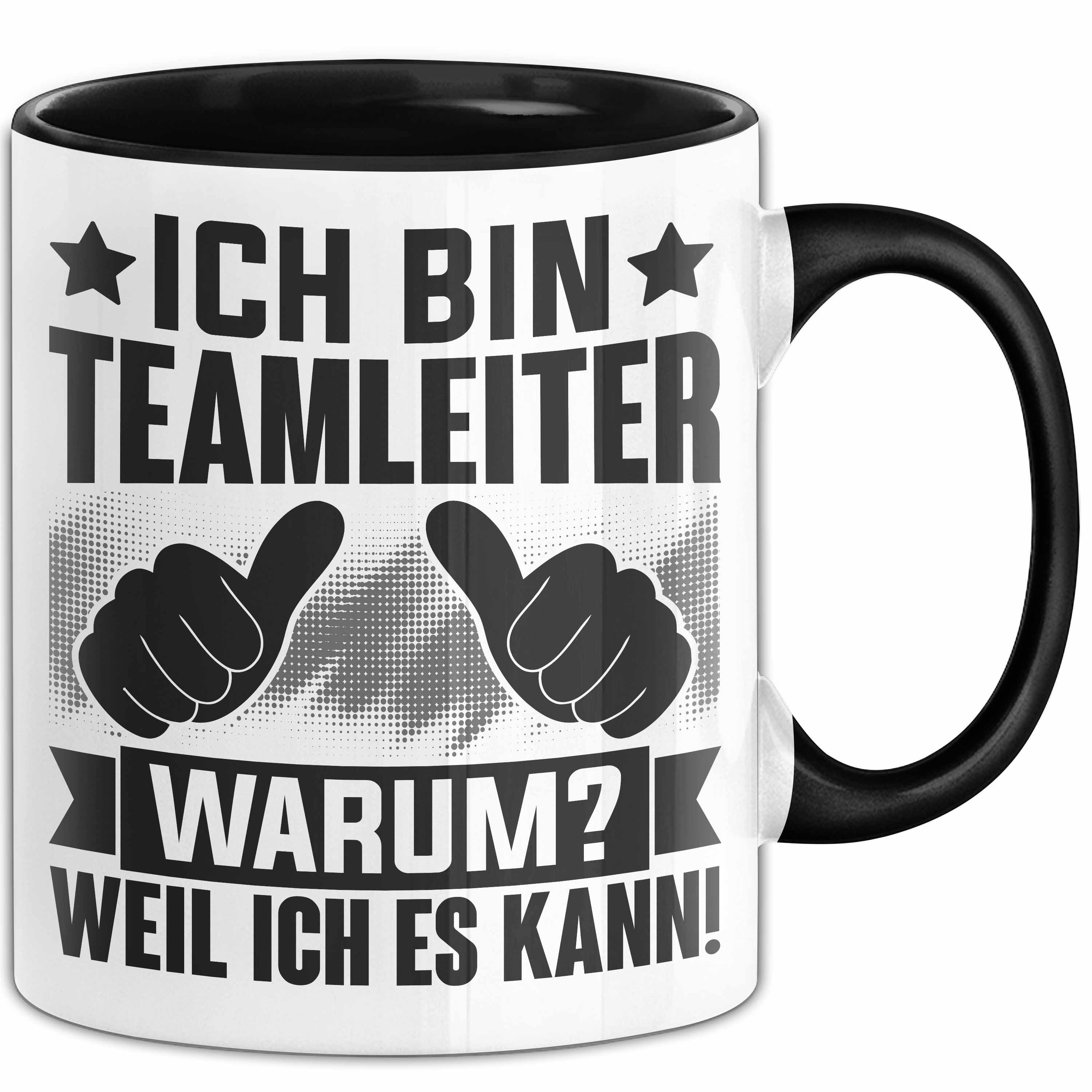 Tasse Teamleiter Tasse Geschenk Ich Bin Teamleiter Abteilungsleiter Geschenk