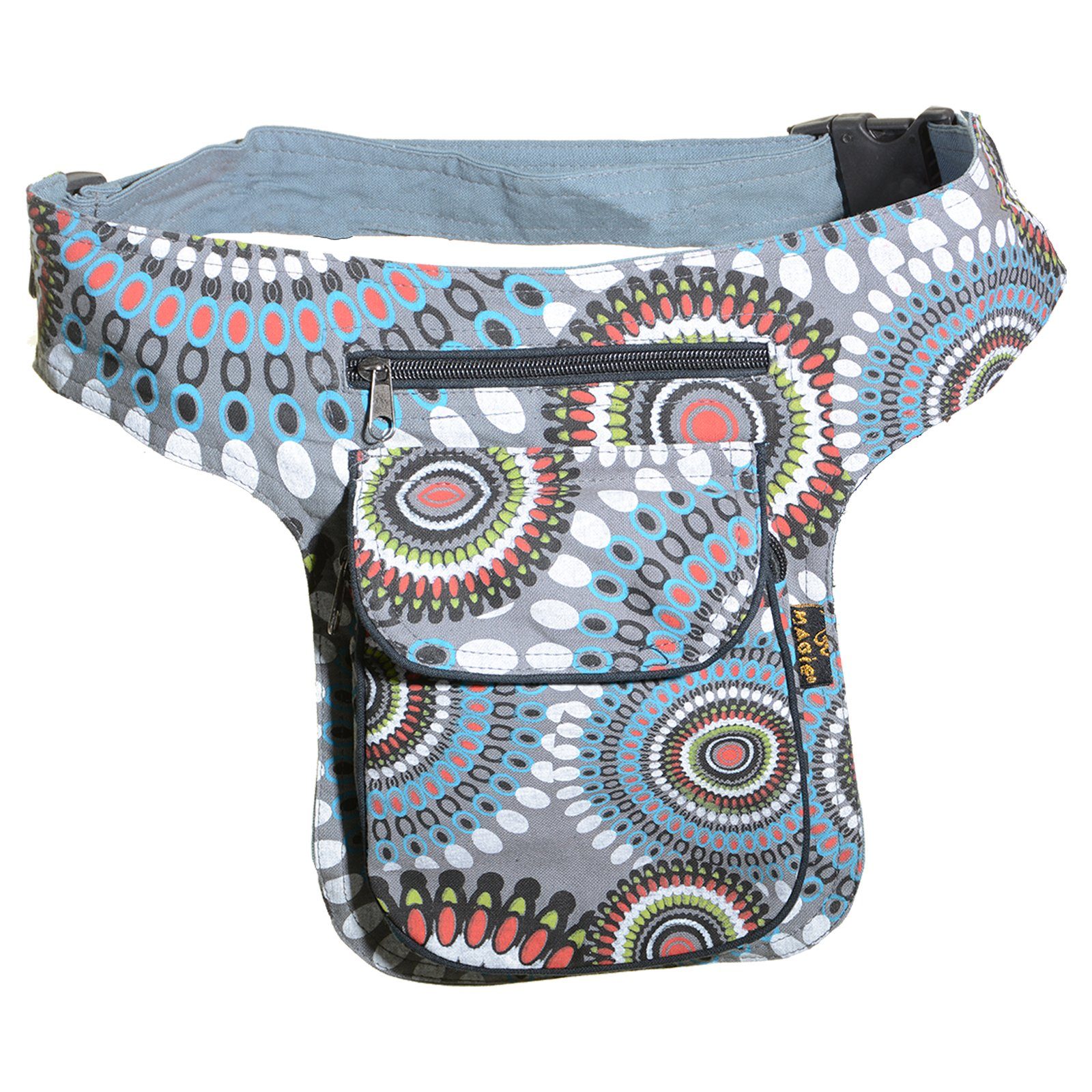 Bauchtasche KUNST UND MAGIE Bauchtasche Mandala-Print Gürteltasche Festivaltasche