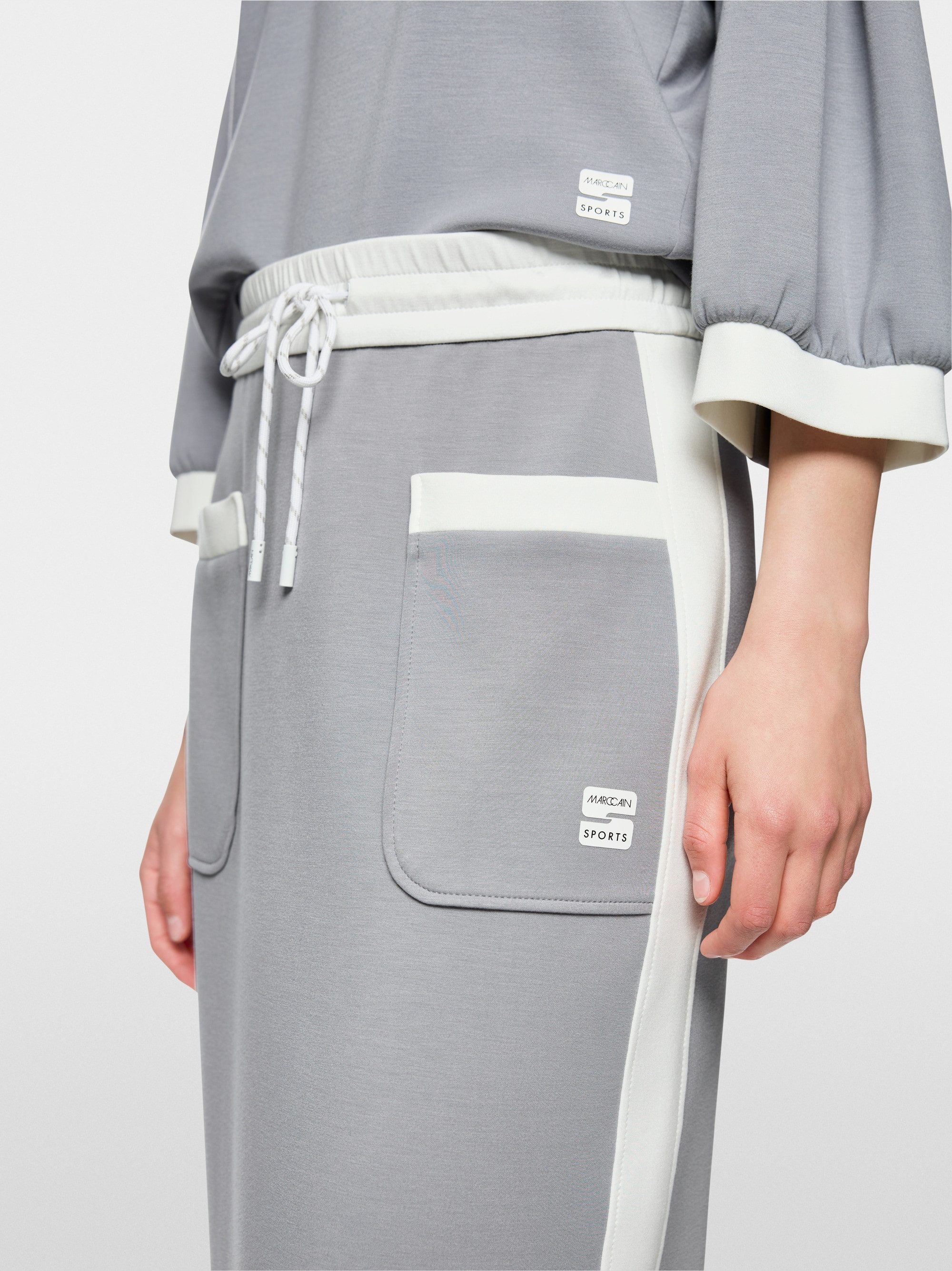 Marc Cain Hosenrock Midirock Sportlich - Gerade