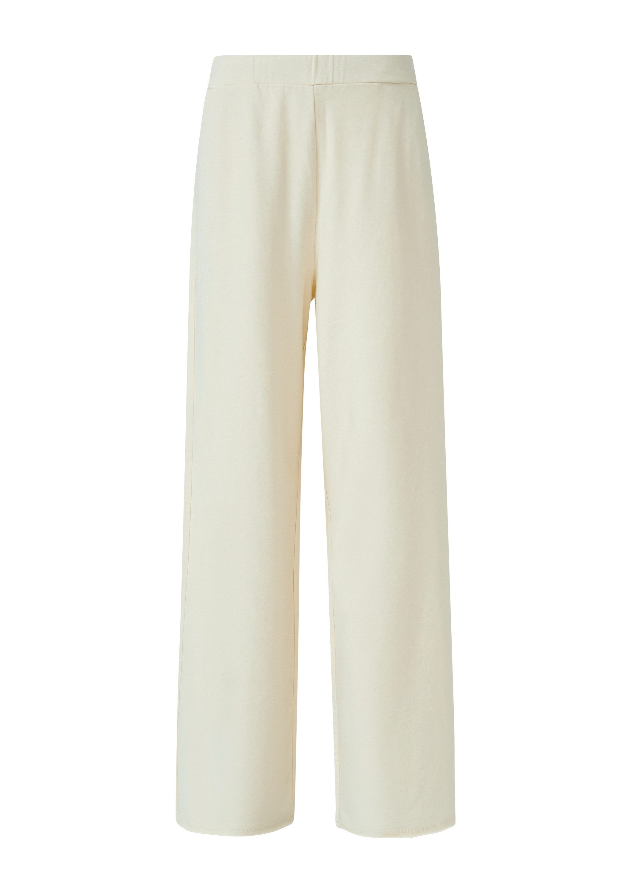 s.Oliver Chinos Hose Jersey-Hose mit Wide Leg und elastischem Bund günstig online kaufen
