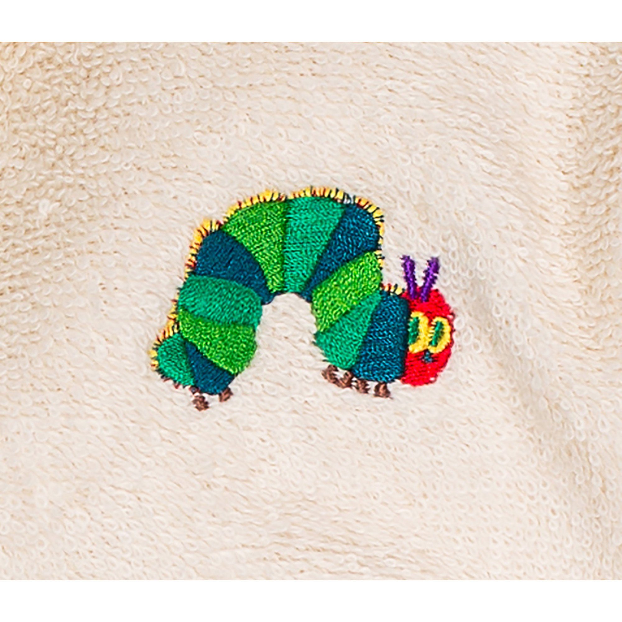 Smithy Kinderbademantel Die kleine Raupe Nimmersatt, 93% Baumwolle, 7% Polyester