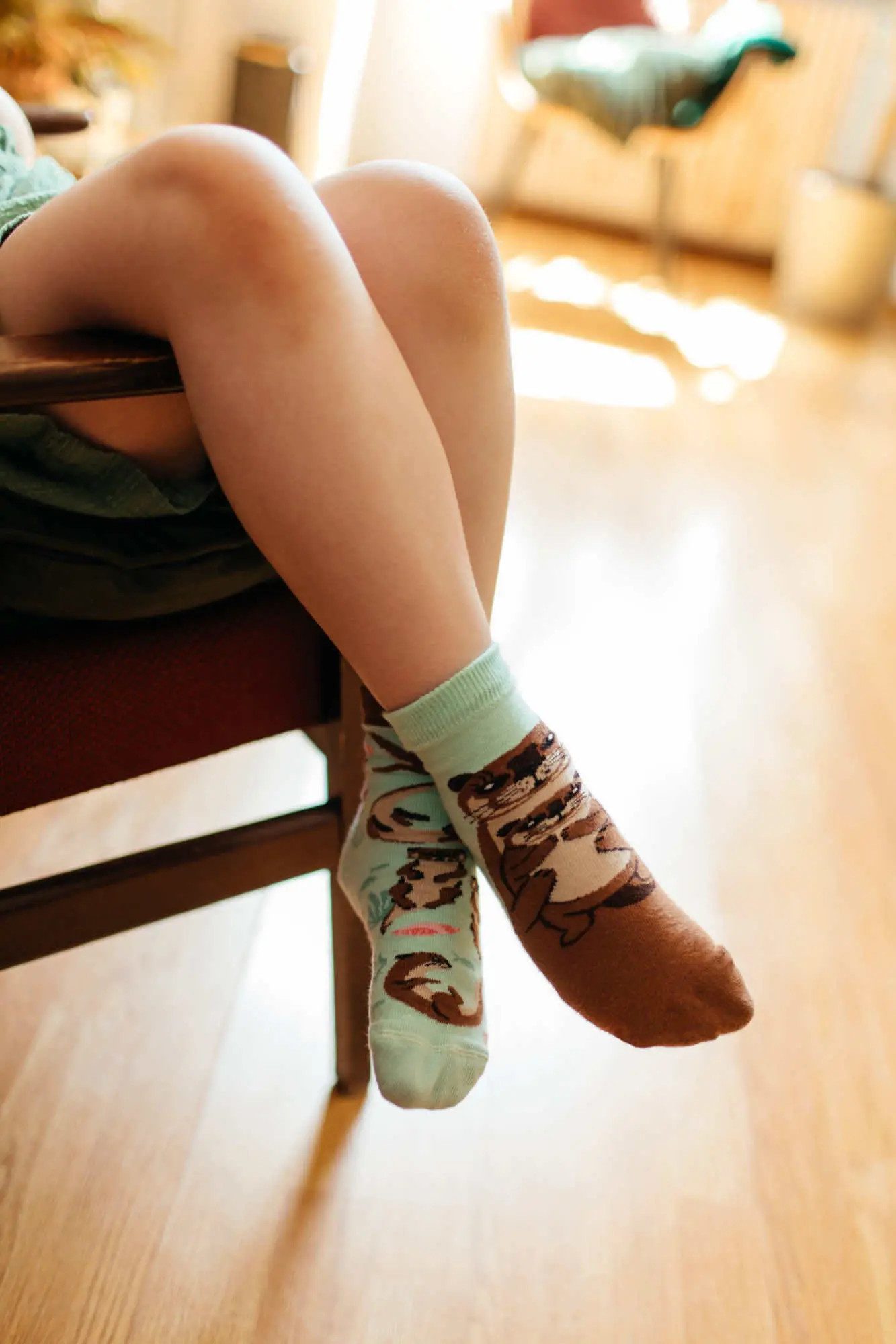 Many Mornings Freizeitsocken Many Mornings Kids Otter Stories (1 Paar, 1-Paar, 1 Paar) immer ein dismatching Paar