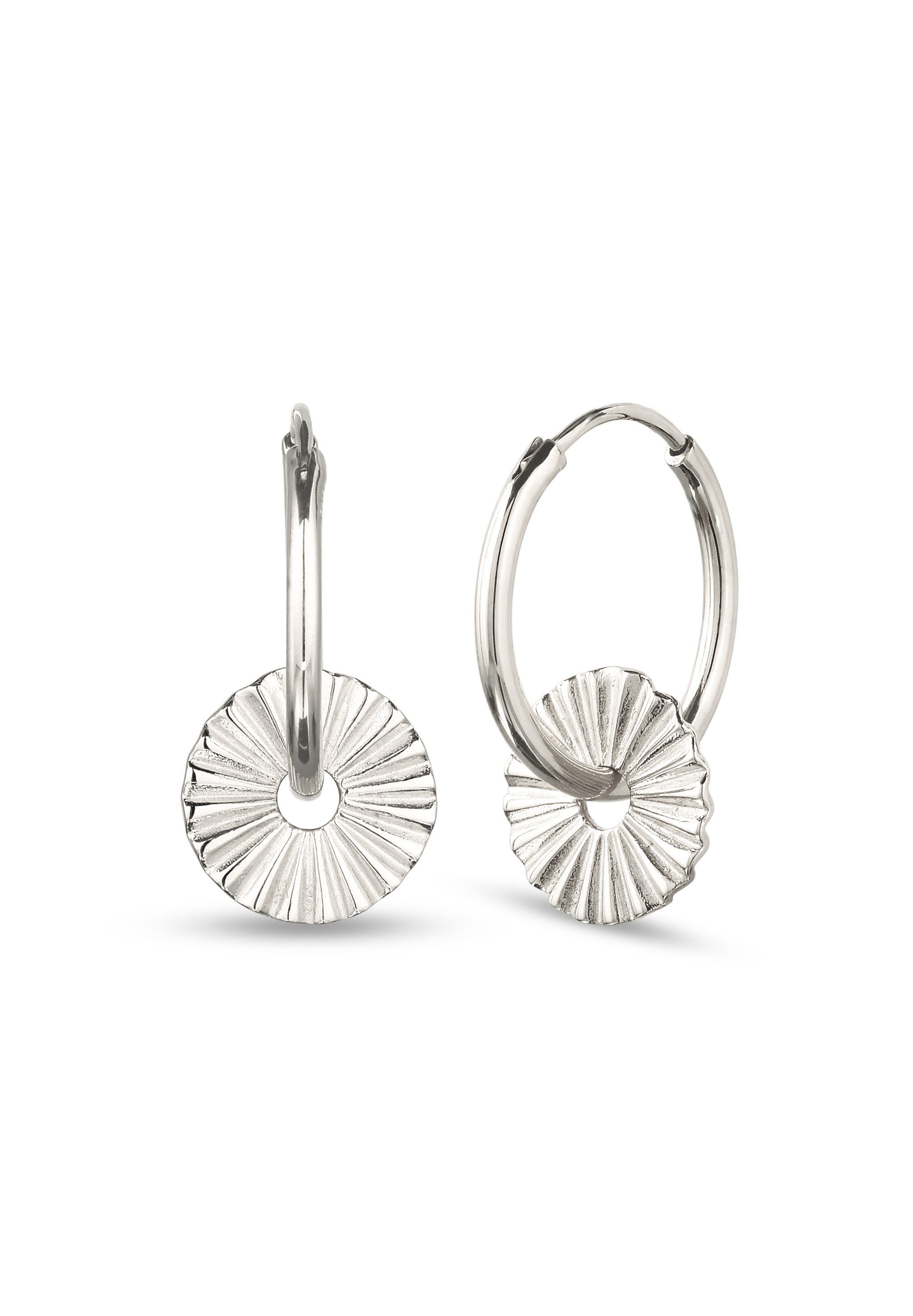Elli Paar Creolen Creole Sonne 925 Sterling Silber