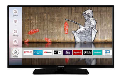 Techwood H32TS550S LCD-LED Fernseher (80 cm/32 Zoll, HD-ready, Smart TV, HDR10, Triple-Tuner - 6 Monate HD+ gratis)