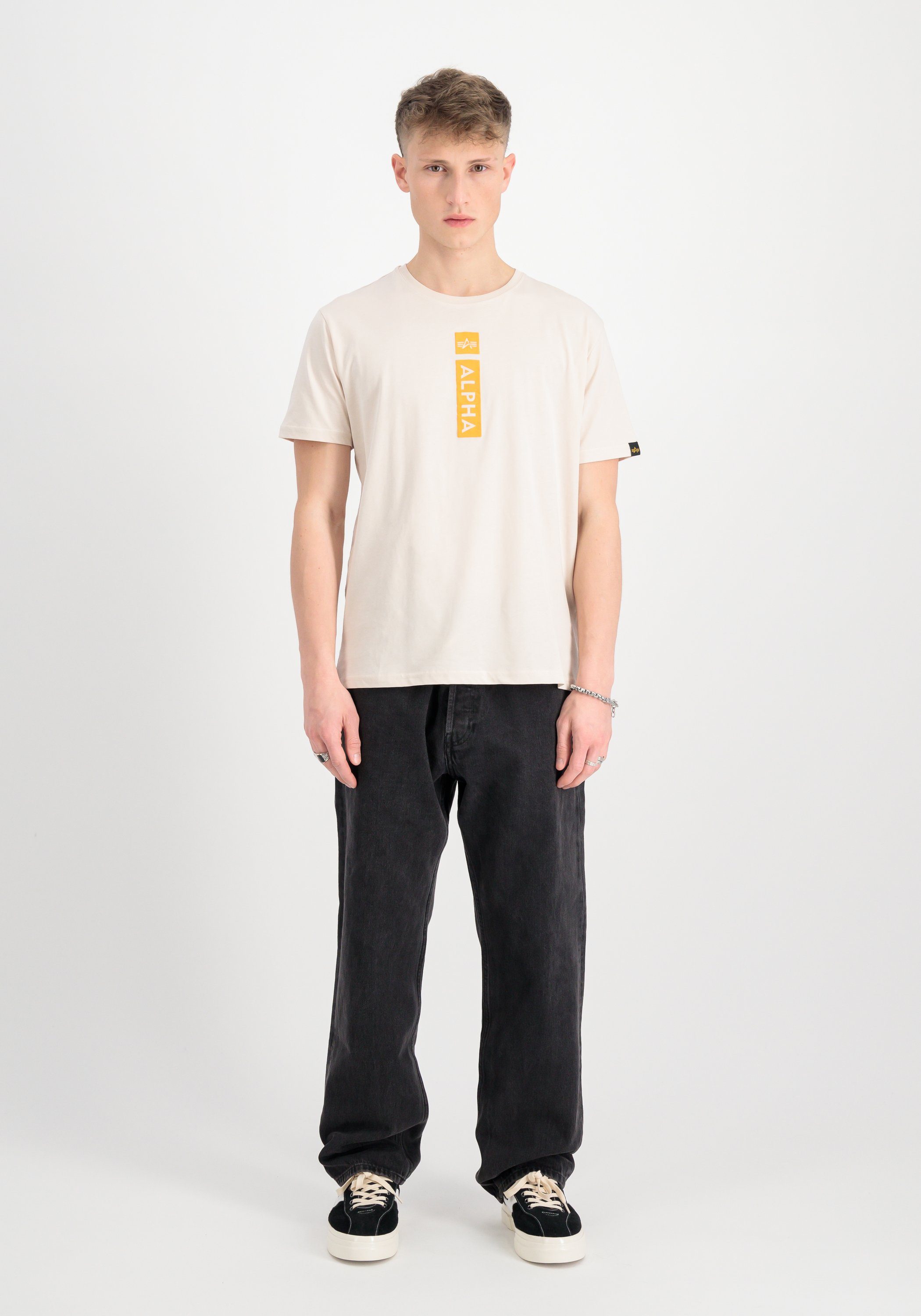 Alpha Industries T-Shirt Alpha Puff Print T-Shirt günstig online kaufen