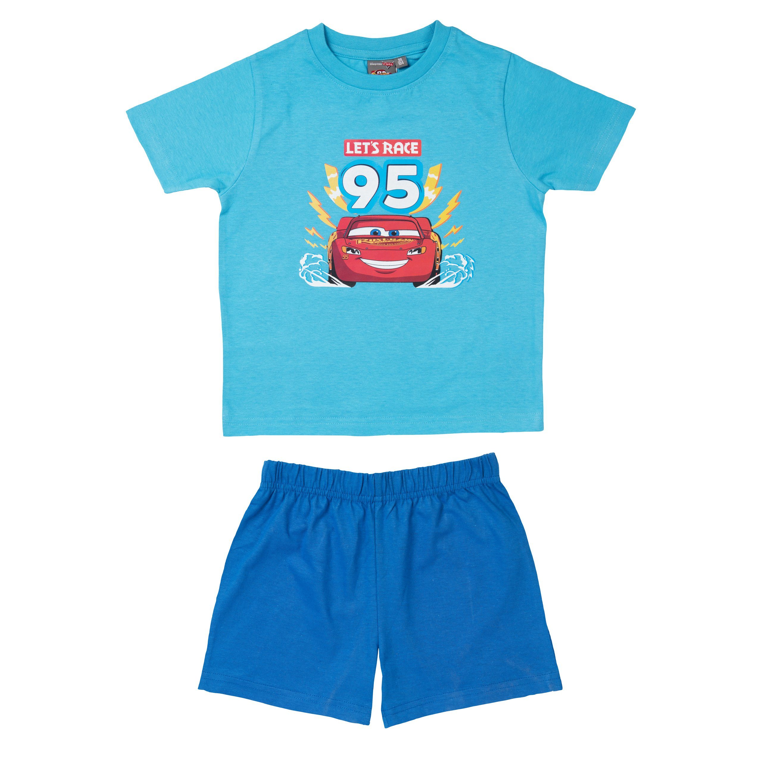 Labels® Schlafanzug United McQueen Disney Schlafanzug - Jungen für Lightning Blau Cars