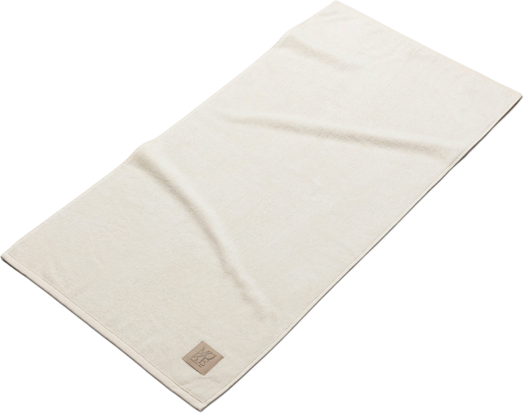 Möve Duschtuch Soft Silence Uni mit Prägeetikett, Frottier (1-St) – Bild 2 von 5