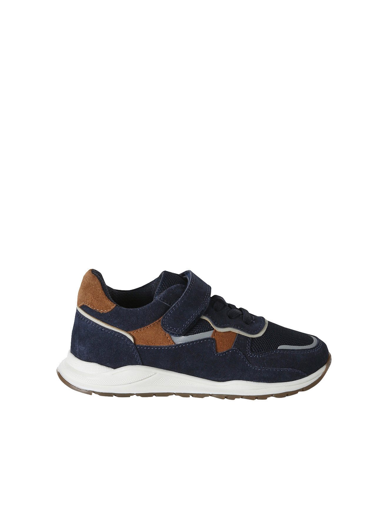 vertbaudet Klett-Sneakers aus Leder Jungen Sneaker