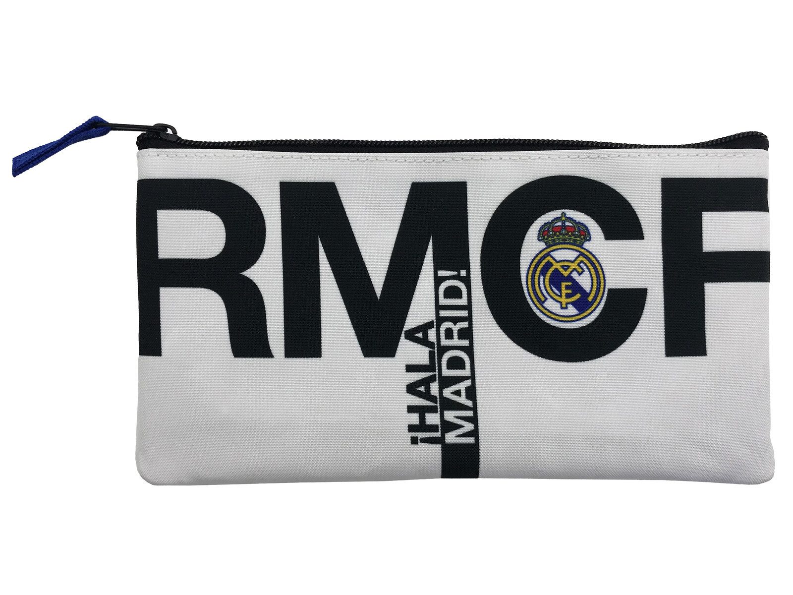 Real Madrid Federmäppchen 22,5 × 12 × 1 cm Mäppchen mit Reißverschluss für Schule und Büro, (1-tlg)