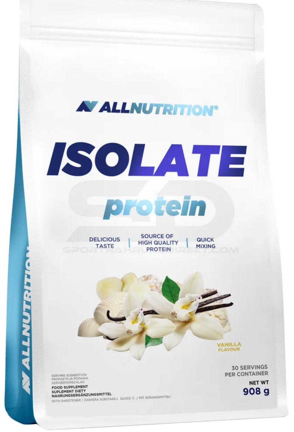 Protein ISOLATE 908g Isowhey Eiweiß Whey Proteinpulver Isolat Pulver
