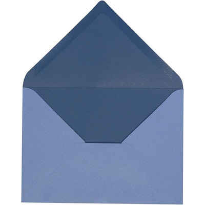 Creotime Briefumschlag Kuvert, Umschlaggröße 11,5x16 cm, 100 g, 10 Stk