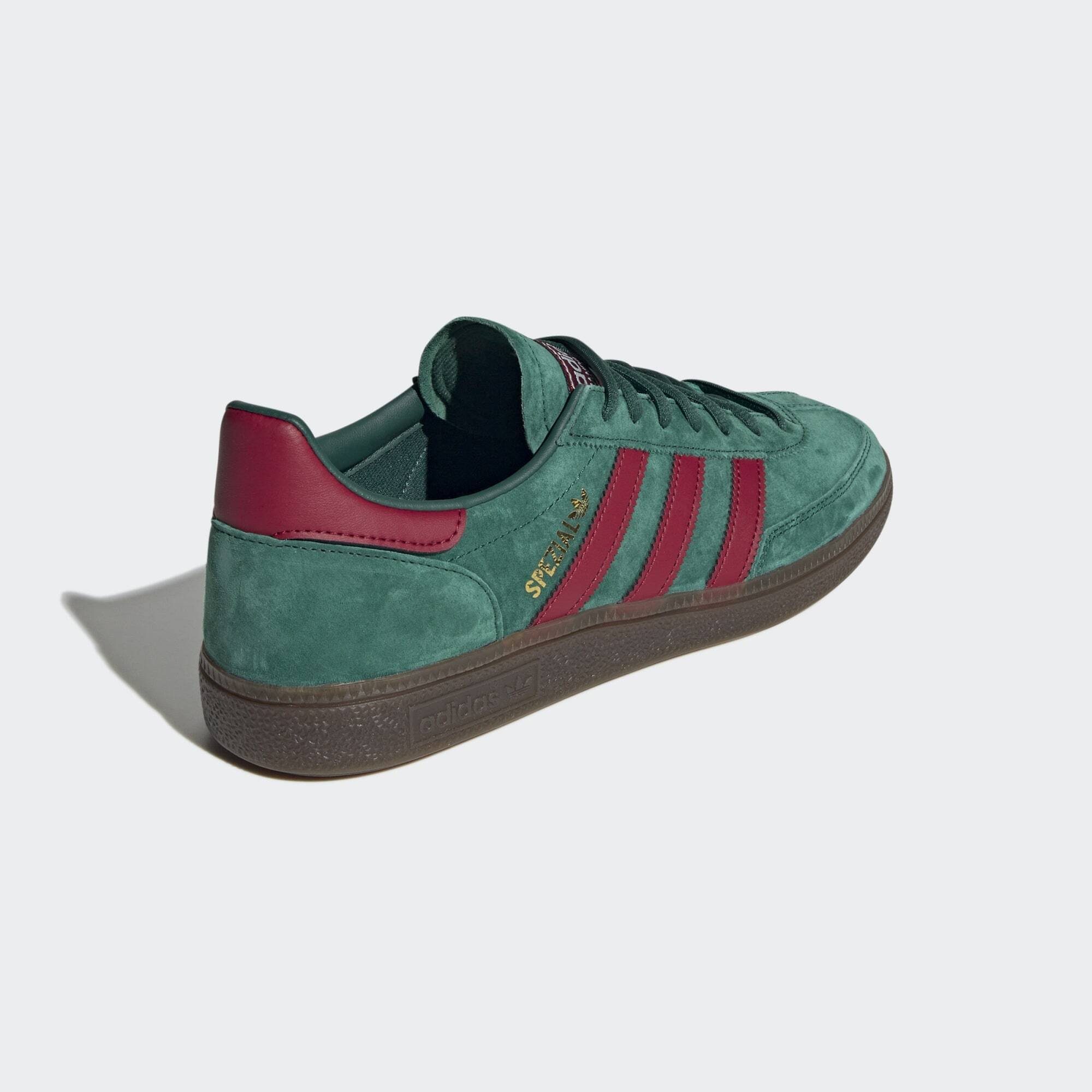 Originals Burgundy SPEZIAL Sneaker HANDBALL Collegiate Green SCHUH / adidas / Collegiate Gum