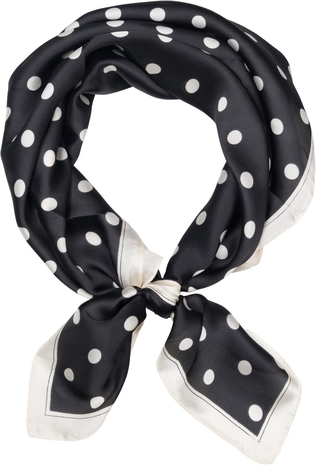 styleBREAKER Modetuch Halstuch mit Punkte Muster, (1-St) günstig online kaufen