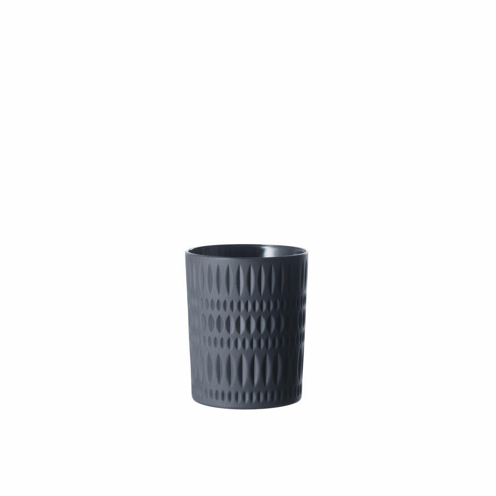 Tumbler-Glas Ethno 2er Set Schwarz 304 ml