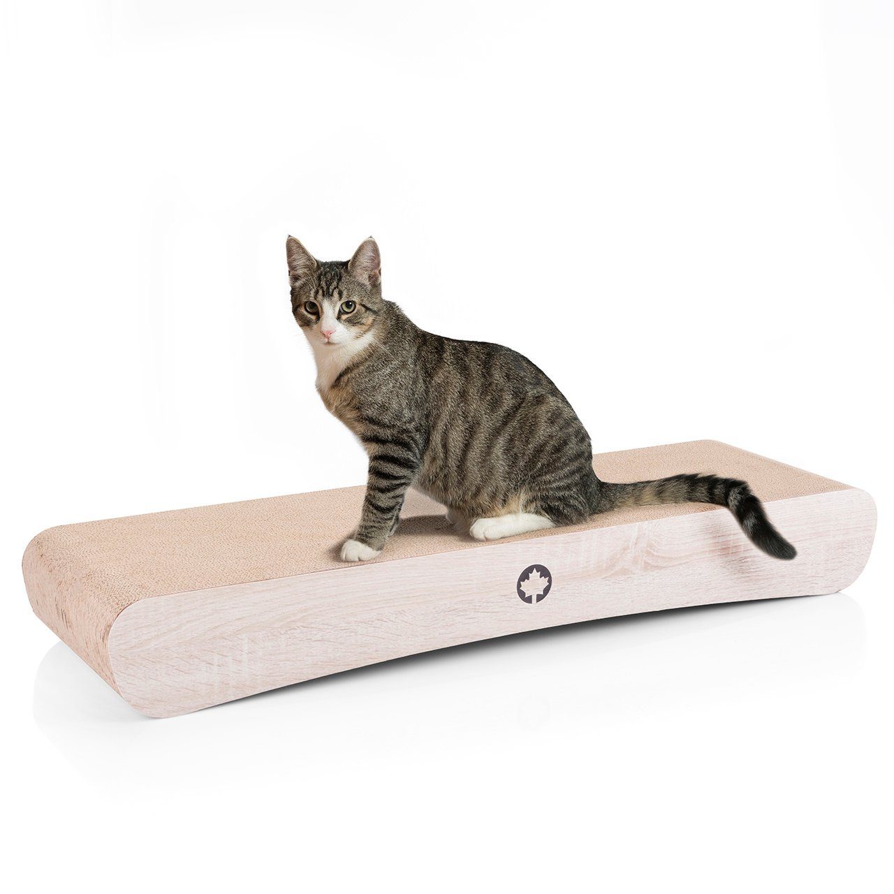 Kratzpappe Kratzbrett - Jumbo Wave XXL - Naturfarben