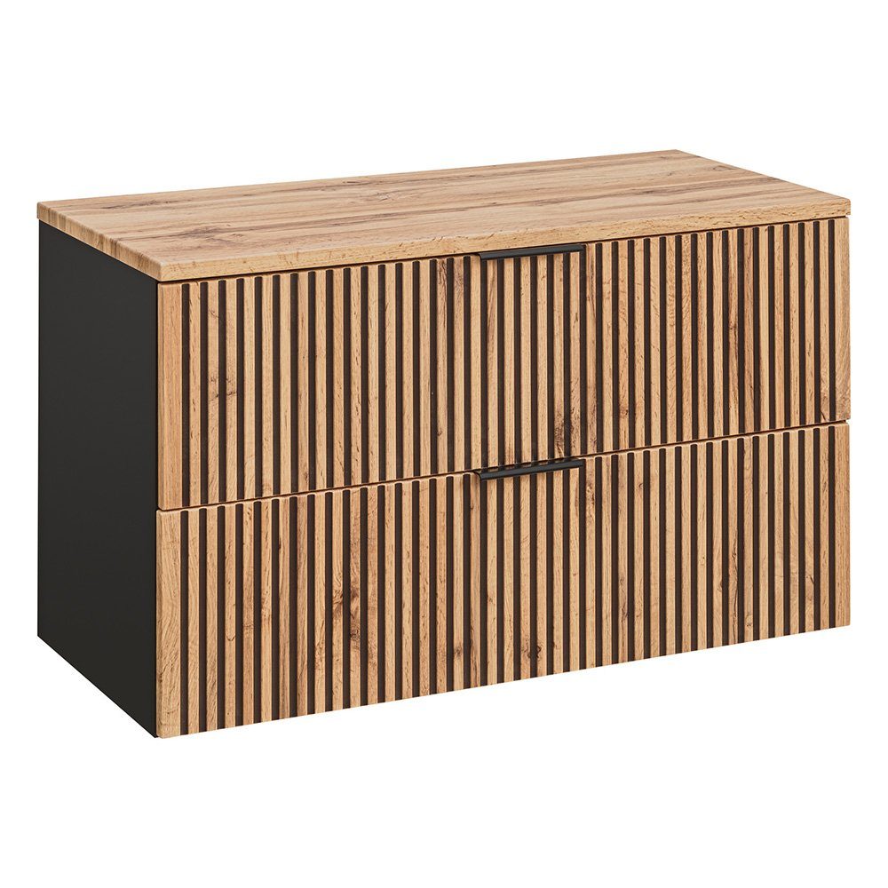 Lomadox Waschbeckenschrank XANTEN-56 100 cm in günstig online kaufen
